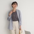 シューラルー/ドレスキップ(SHOO・LA・RUE/DRESKIP)のパール調釦でレディに魅せる バンドカラー七分袖ブラウス16