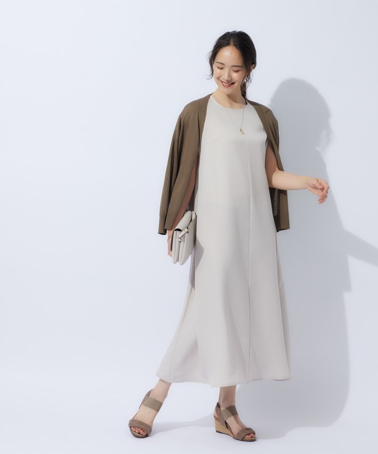 シューラルー/ドレスキップ(SHOO・LA・RUE/DRESKIP)の【高レビュー/洗える/8分袖/】大人のシアーカーディガン23