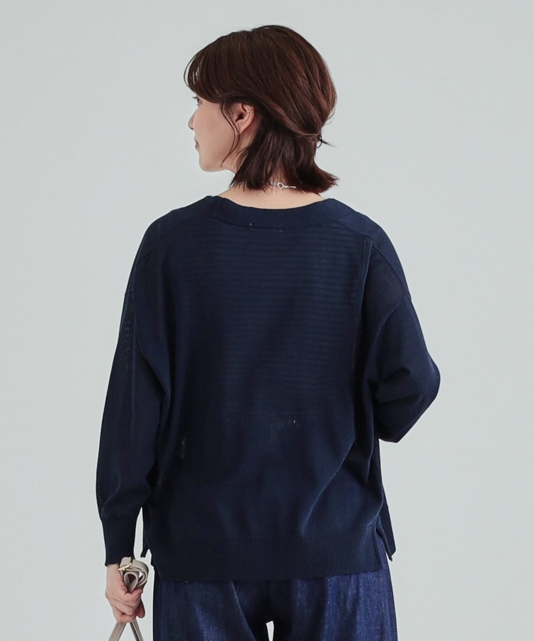 シューラルー/ドレスキップ(SHOO・LA・RUE/DRESKIP)の【高レビュー/洗える/8分袖/】大人のシアーカーディガン14