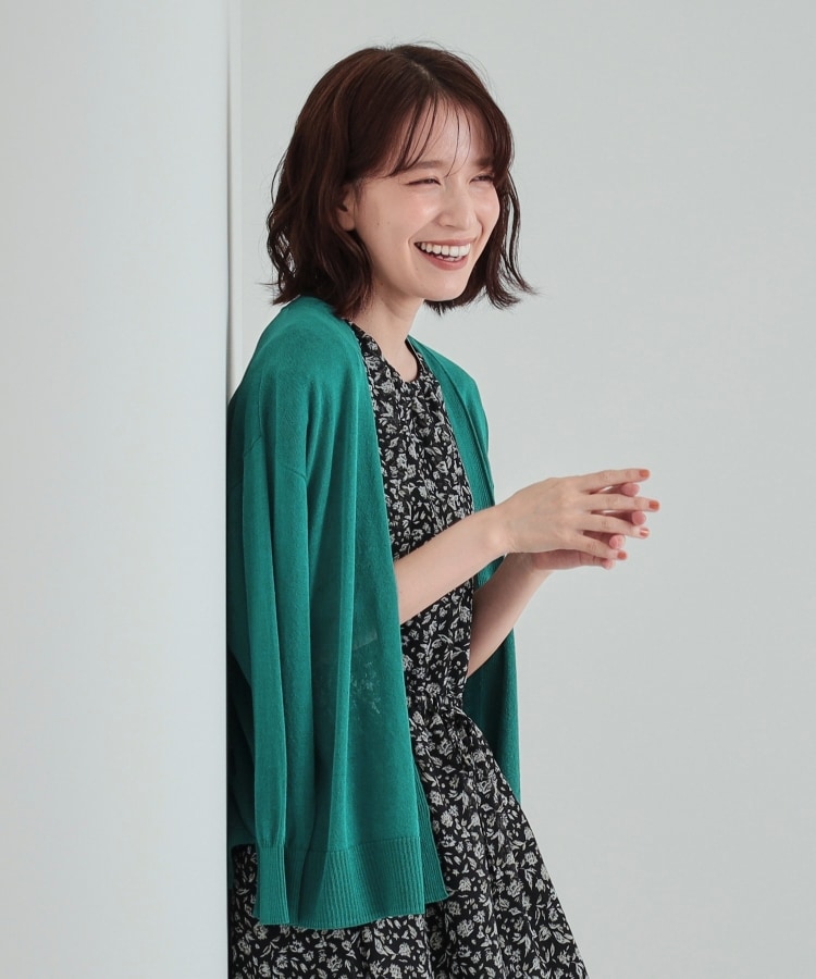 シューラルー/ドレスキップ(SHOO・LA・RUE/DRESKIP)の【高レビュー/洗える/8分袖/】大人のシアーカーディガン18