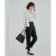 シューラルー/ドレスキップ(SHOO・LA・RUE/DRESKIP)の【高レビュー/洗える/8分袖/】大人のシアーカーディガン3