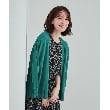 シューラルー/ドレスキップ(SHOO・LA・RUE/DRESKIP)の【高レビュー/洗える/8分袖/】大人のシアーカーディガン ブルーグリーン(097)