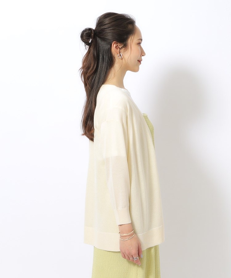 シューラルー/ドレスキップ(SHOO・LA・RUE/DRESKIP)の【洗える/7分袖】さらっと羽織れる トッパーカーディガン18