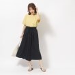 シューラルー/ドレスキップ(SHOO・LA・RUE/DRESKIP)の【洗える】低身長さんにも ウエストドロストスカーチョ16