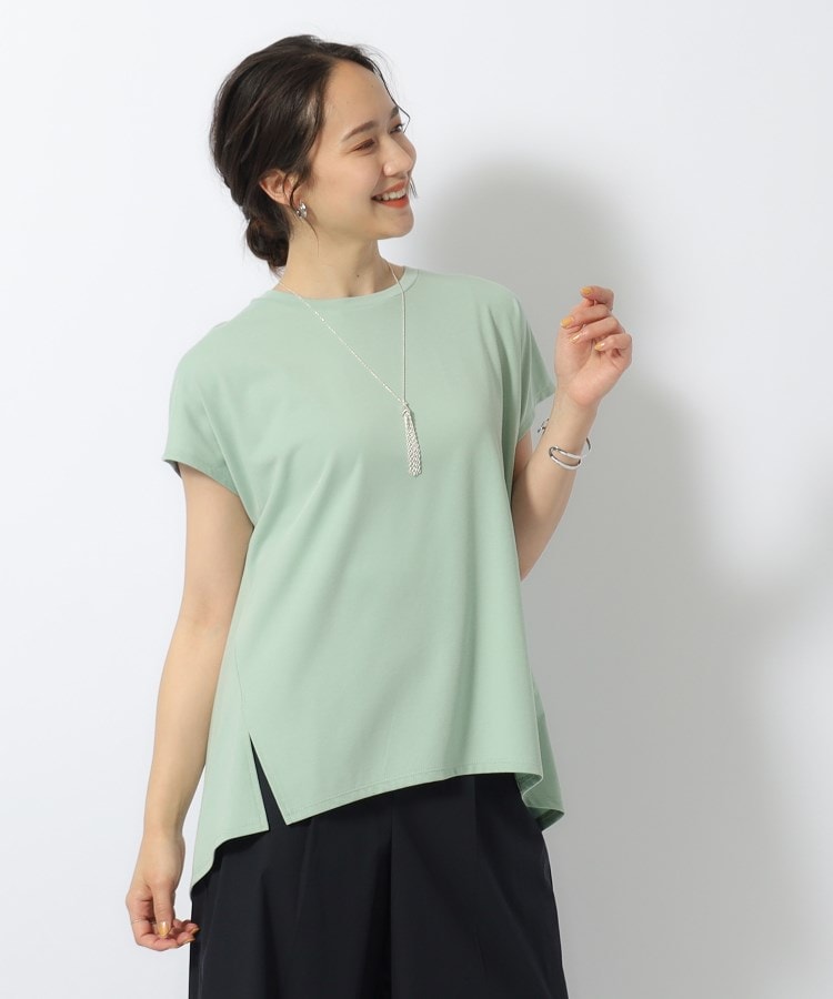 シューラルー/ドレスキップ(SHOO・LA・RUE/DRESKIP)の【洗える/UV】Aライン 後ろタック フレンチトップス13