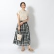 シューラルー/ドレスキップ(SHOO・LA・RUE/DRESKIP)の【洗える/UV】Aライン 後ろタック フレンチトップス11