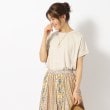 シューラルー/ドレスキップ(SHOO・LA・RUE/DRESKIP)の【洗える/UV】お袖ロールアップゆるTシャツ1