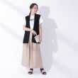 シューラルー/ドレスキップ(SHOO・LA・RUE/DRESKIP)の【体型カバー/良いとこどり2点セット】大人の味方 サマージレ＋ロゴプリントTシャツ5