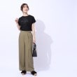 シューラルー/ドレスキップ(SHOO・LA・RUE/DRESKIP)の【洗える】USAコットン ロゴTシャツ11