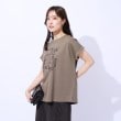 シューラルー/ドレスキップ(SHOO・LA・RUE/DRESKIP)の【洗える】USAコットン ロゴTシャツ2