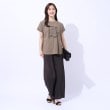 シューラルー/ドレスキップ(SHOO・LA・RUE/DRESKIP)の【洗える】USAコットン ロゴTシャツ3