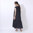 シューラルー/ドレスキップ(SHOO・LA・RUE/DRESKIP)の柔らかで上品な光沢感　バンドカラー ティアードワンピース10