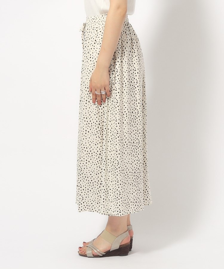 無理せずキレイ】ロングシーズン活躍 サテンフレア ワイドスカー 無理せずキレイ】ロングシーズン活躍 サテンフレア ワイドスカー