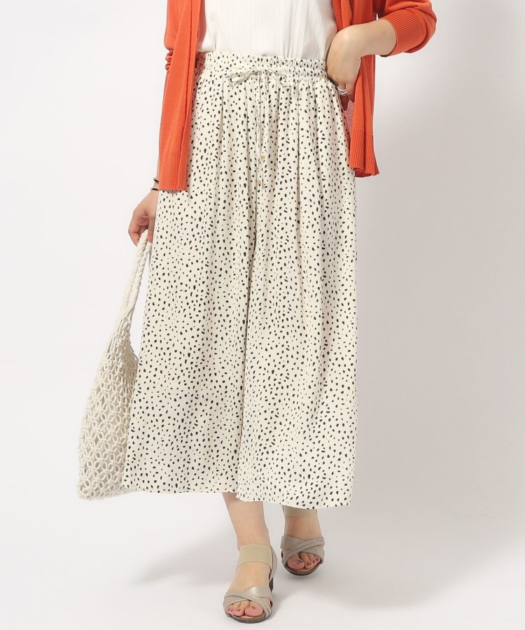 無理せずキレイ】ロングシーズン活躍 サテンフレア ワイドスカー 無理せずキレイ】ロングシーズン活躍 サテンフレア ワイドスカー