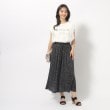 シューラルー/ドレスキップ(SHOO・LA・RUE/DRESKIP)の【無理せずキレイ】ロングシーズン活躍 サテンフレア ワイドスカーチョ3