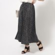 シューラルー/ドレスキップ(SHOO・LA・RUE/DRESKIP)の【無理せずキレイ】ロングシーズン活躍 サテンフレア ワイドスカーチョ ブラック(619)