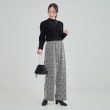 シューラルー/ドレスキップ(SHOO・LA・RUE/DRESKIP)の【洗える】1枚でこなれ見え 配色ライン リブハイネックニット7