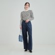 シューラルー/ドレスキップ(SHOO・LA・RUE/DRESKIP)の【洗える】1枚でこなれ見え 配色ライン リブハイネックニット3