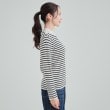 シューラルー/ドレスキップ(SHOO・LA・RUE/DRESKIP)の【洗える】1枚でこなれ見え 配色ライン リブハイネックニット28