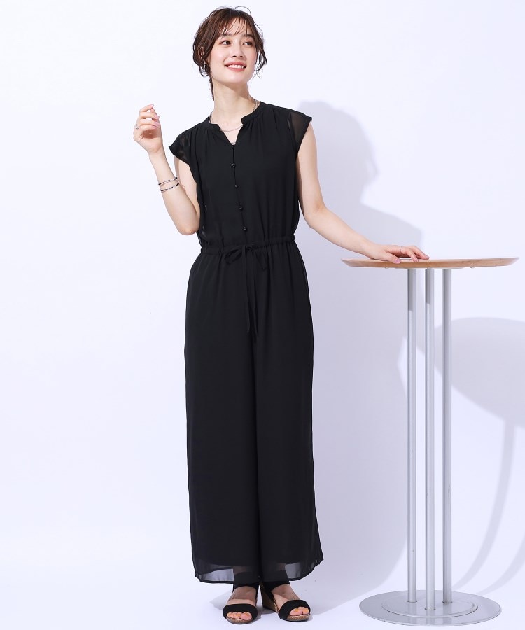 無理せずキレイ】大人の上品コーデが一枚で決まる シフォン花柄 無理せずキレイ】大人の上品コーデが一枚で決まる シフォン花柄