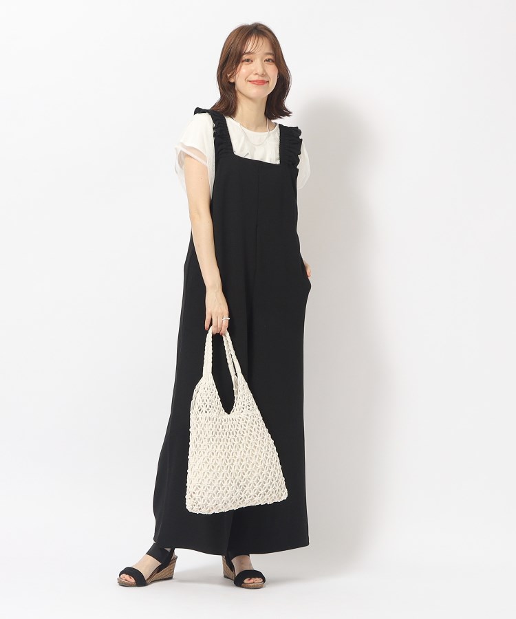 高レビュー/ロングシーズン活躍】大人のためのフリルサロペット