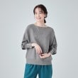 シューラルー/ドレスキップ(SHOO・LA・RUE/DRESKIP)の【高レビュー/洗える】優しく上品に リブドルマン お袖フェイクパールニット5