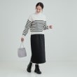 シューラルー/ドレスキップ(SHOO・LA・RUE/DRESKIP)の【高レビュー/洗える/セットアップ可】 もちもちリブ切替 肩ボタンニット13