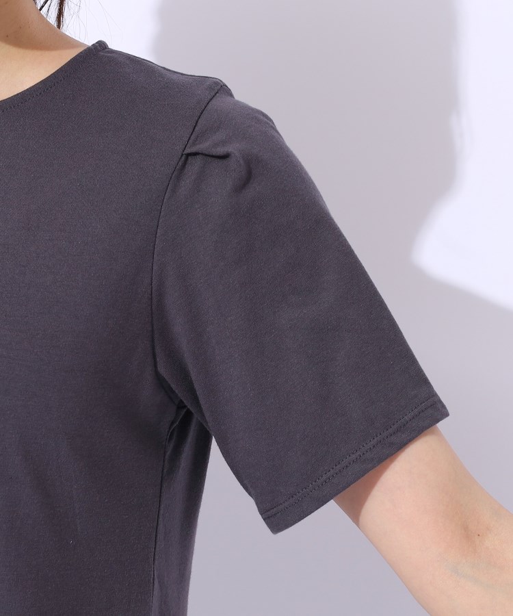 シューラルー/ドレスキップ(SHOO・LA・RUE/DRESKIP)の【自然にウエストカバー】インせず決まる サイドチュール切替Tシャツ22