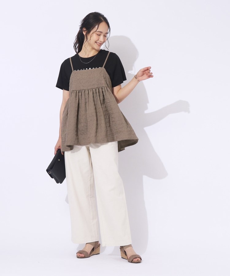 2点セット】Tシャツ＋チュールトップス（カットソー） | SHOO