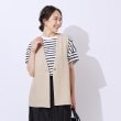シューラルー/ドレスキップ(SHOO・LA・RUE/DRESKIP)の【洗える/セットアップ可】プラスワンで旬顔に 大人の麻調ジレ9
