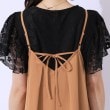 シューラルー/ドレスキップ(SHOO・LA・RUE/DRESKIP)の後ろ姿も抜かりなく バックリボンキャミワンピース17