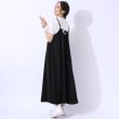 シューラルー/ドレスキップ(SHOO・LA・RUE/DRESKIP)の後ろ姿も抜かりなく バックリボンキャミワンピース ブラック(019)