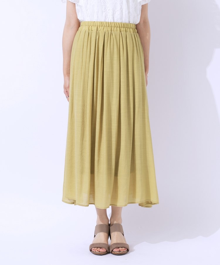 シューラルー/ドレスキップ(SHOO・LA・RUE/DRESKIP)のふんわりさらさら スラブギャザースカート17