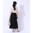 シューラルー/ドレスキップ(SHOO・LA・RUE/DRESKIP)の【高レビュー】大人のほんのり甘めなチュールプリーツスカート8