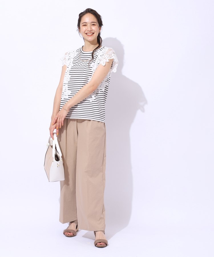 シューラルー/ドレスキップ(SHOO・LA・RUE/DRESKIP)の華やかなレース使いが目を惹く 大人のデザイントップス11