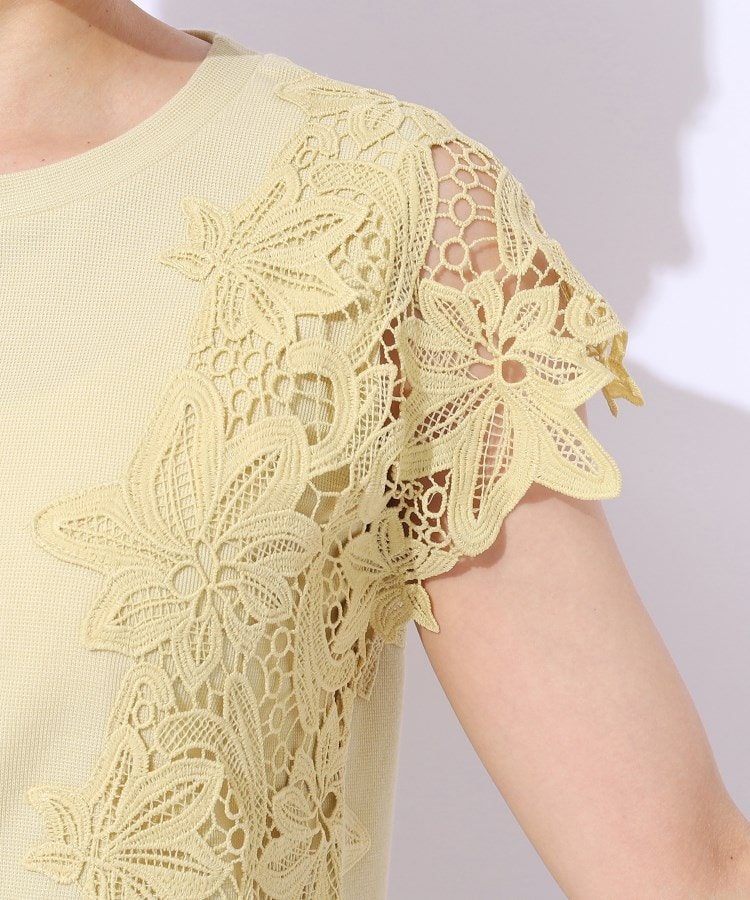 シューラルー/ドレスキップ(SHOO・LA・RUE/DRESKIP)の華やかなレース使いが目を惹く 大人のデザイントップス21