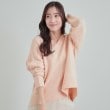 シューラルー/ドレスキップ(SHOO・LA・RUE/DRESKIP)の大人の余裕を醸し出す ふわふわ 深Vネックゆるニット オレンジ(065)