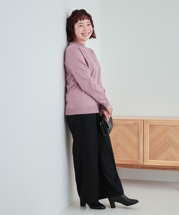 高レビュー/洗える】大人のきれいめスタイルに ウールフィール 高レビュー/洗える】大人のきれいめスタイルに ウールフィール