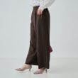シューラルー/ドレスキップ(SHOO・LA・RUE/DRESKIP)の【高レビュー/洗える】大人のきれいめスタイルに ウールフィールワイドパンツ29