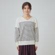 シューラルー/ドレスキップ(SHOO・LA・RUE/DRESKIP)の首元すっきり もちもち 浅Vネックニット17