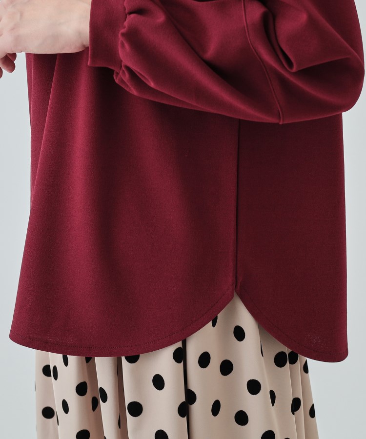 シューラルー/ドレスキップ(SHOO・LA・RUE/DRESKIP)の【2点セット】大人の上品シルエット アクセサリー付き お袖切替トップス23