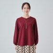 シューラルー/ドレスキップ(SHOO・LA・RUE/DRESKIP)の【2点セット】大人の上品シルエット アクセサリー付き お袖切替トップス18