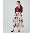 シューラルー/ドレスキップ(SHOO・LA・RUE/DRESKIP)の【2点セット】大人の上品シルエット アクセサリー付き お袖切替トップス4
