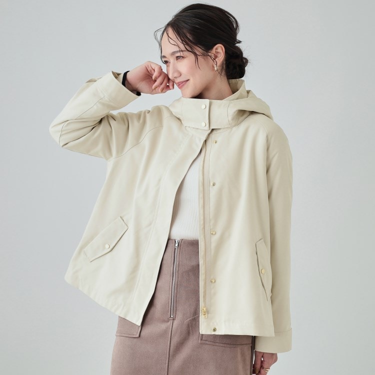 シューラルー/ドレスキップ(SHOO・LA・RUE/DRESKIP)の【撥水/マルチWAY】フェイクファーライナー付き欲張りマンパ ブルゾン/ジャンバー