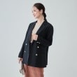 シューラルー/ドレスキップ(SHOO・LA・RUE/DRESKIP)のマニッシュコーデに 金ボタン テーラージャケット8