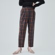 シューラルー/ドレスキップ(SHOO・LA・RUE/DRESKIP)の【洗える】デイリーから通勤まで チェックテーパードパンツ ネイビー(294)