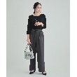 シューラルー/ドレスキップ(SHOO・LA・RUE/DRESKIP)の【高レビュー/洗える/イージーケア/セットアップ可】 きれいめイージーワイドパンツ20