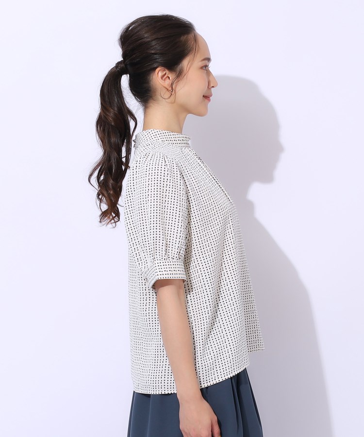 シューラルー/ドレスキップ(SHOO・LA・RUE/DRESKIP)の【2WAY/無理せずキレイ】リボンが華やかさをプラスする 5分袖ブラウス23