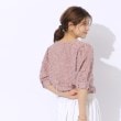 シューラルー/ドレスキップ(SHOO・LA・RUE/DRESKIP)の【洗える】上品な甘さ フリンジ ジャカード5分袖ブラウス10