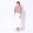 シューラルー/ドレスキップ(SHOO・LA・RUE/DRESKIP)の【洗える】上品な甘さ フリンジ ジャカード5分袖ブラウス11